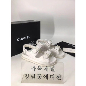 샤넬 벨크로 샌들