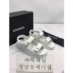 샤넬 벨크로 샌들