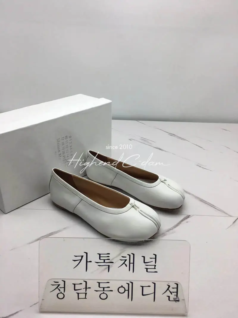 메종마르지엘라 타비 플랫슈즈