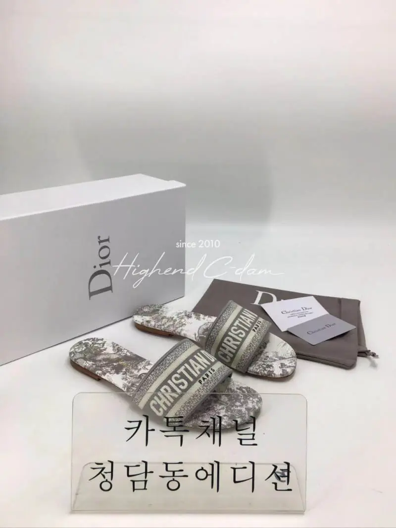 디올 디웨이 슬리퍼 (0.5CM,4,5CM)