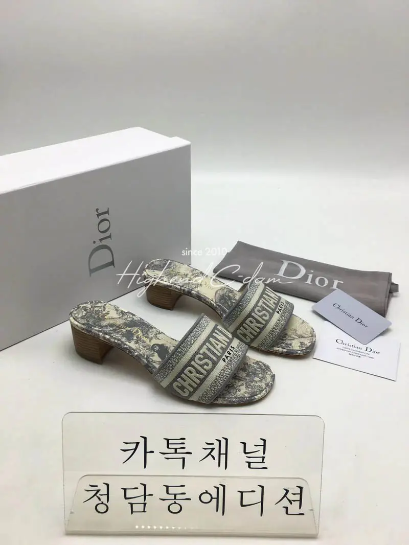 디올 디웨이 슬리퍼 (0.5CM,4,5CM)