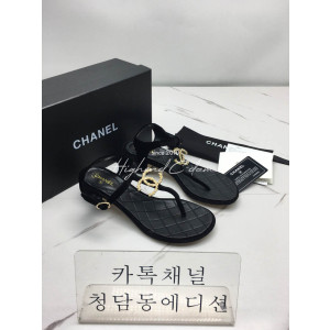 샤넬 CC로고 샌들