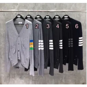 [대리석집] 톰브라운 캐시미어 가디건 정품급 (6color) (남녀공용)