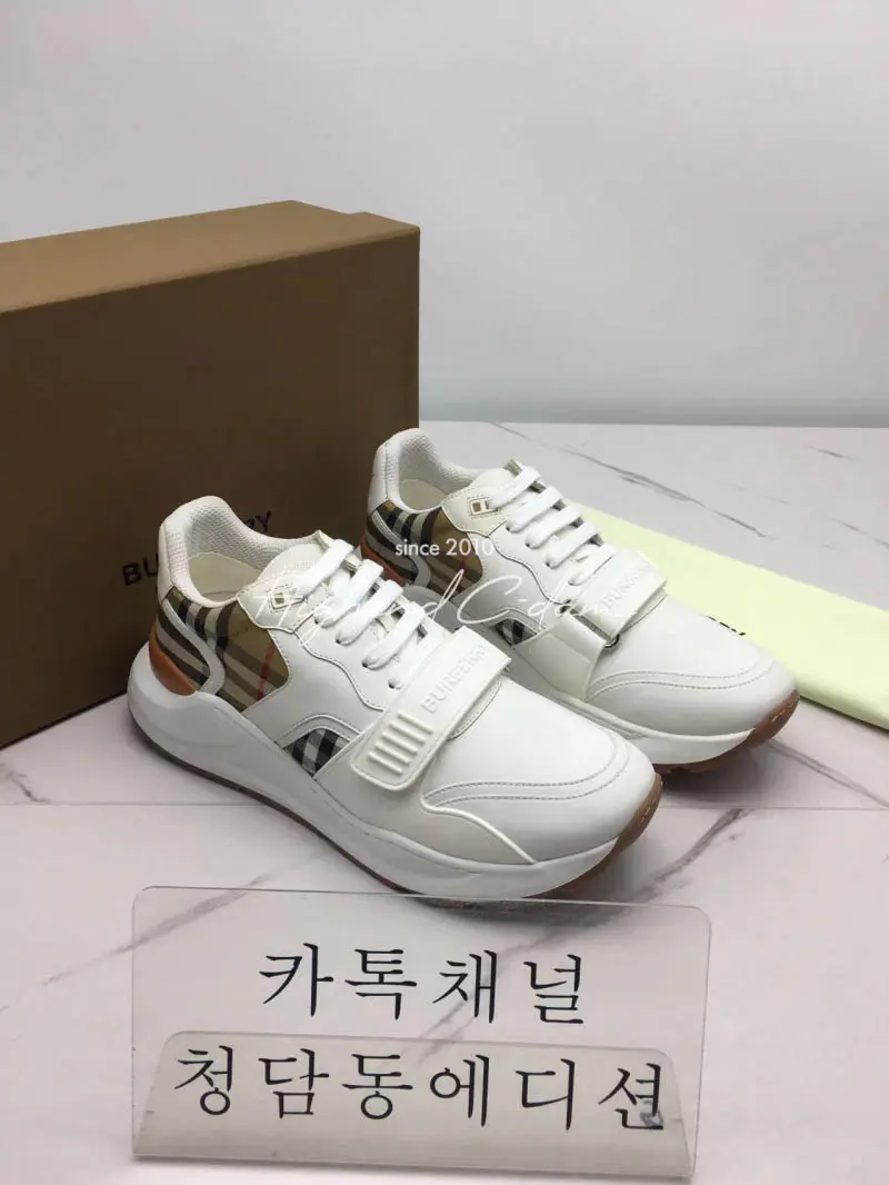버버리 벨크로 스니커즈 (남성용)