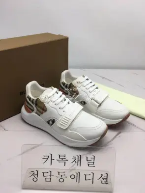 버버리 벨크로 스니커즈 (남성용)