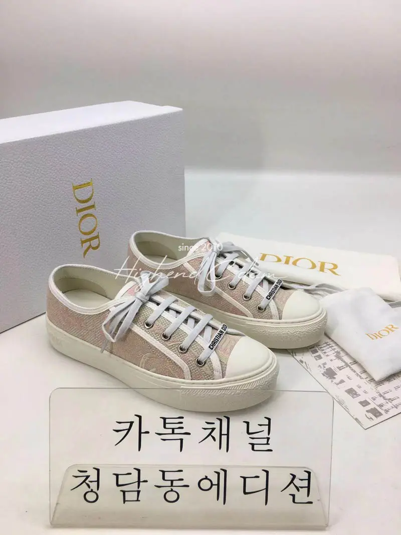 디올 워크앤디올 스니커즈