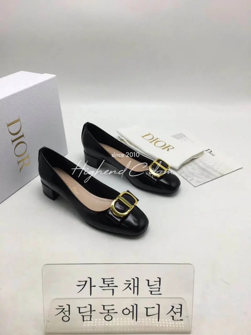 디올 CD 21SS 플랫슈즈 (굽3.5cm) (3COLOR)