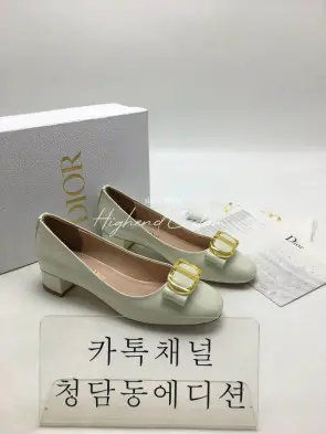 디올 CD 21SS 플랫슈즈 (굽3.5cm) (3COLOR)