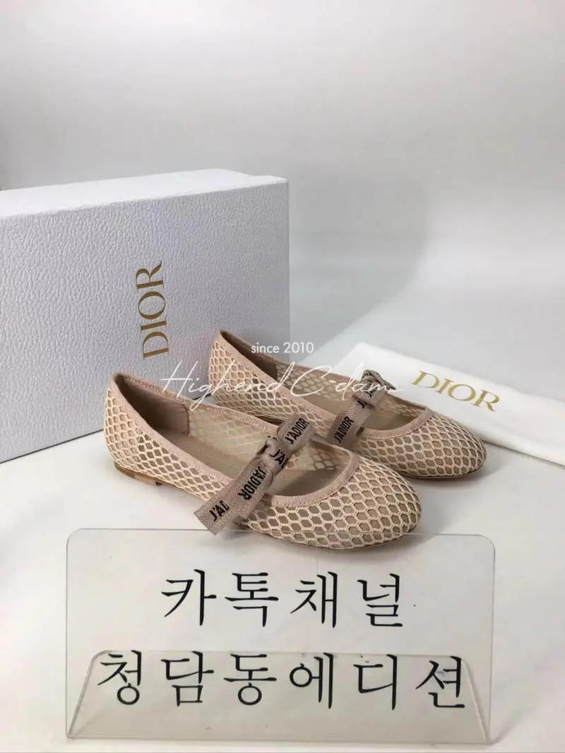 디올 J`a dior 발레리나 플랫슈즈