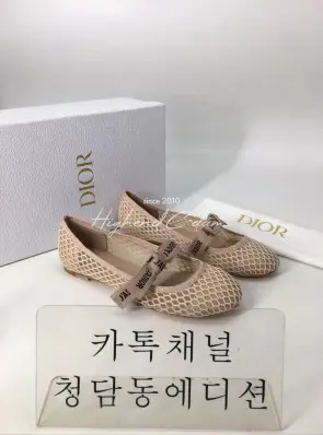 디올 J`a dior 발레리나 플랫슈즈