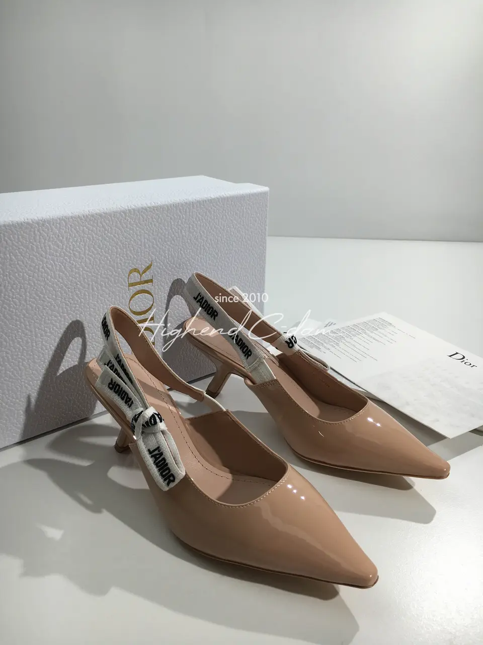 디올 J`a dior 슬링백 힐 (굽1.5cm/6.5cm/9.5cm)