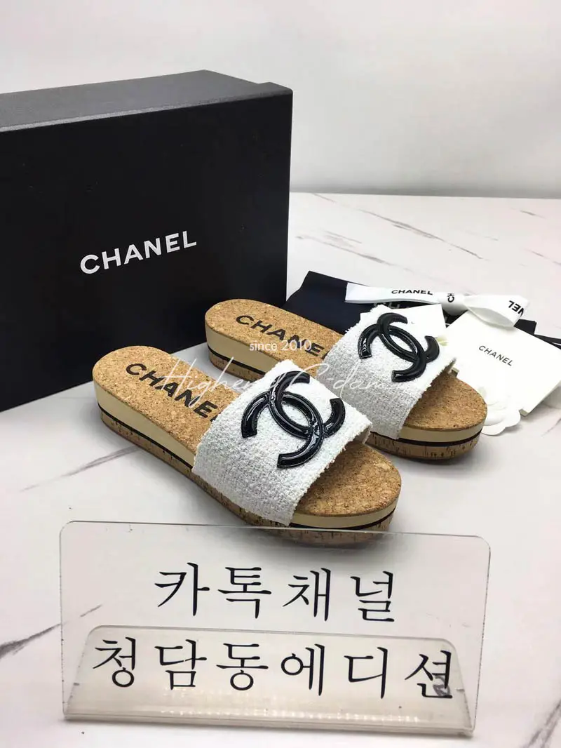 샤넬 에스파듀 샌들