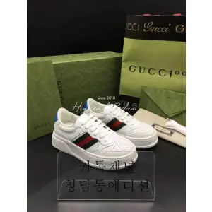 구찌 웹 디테일 GG 스니커즈 (남녀공용)