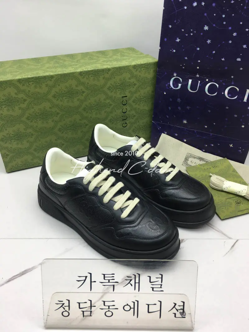 구찌 웹 디테일 GG 스니커즈 (남녀공용)