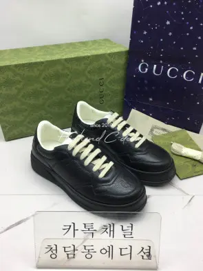 구찌 웹 디테일 GG 스니커즈 (남녀공용)