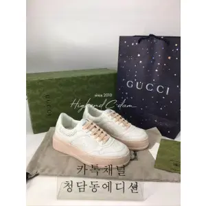 구찌 웹 디테일 GG 스니커즈 (남녀공용)