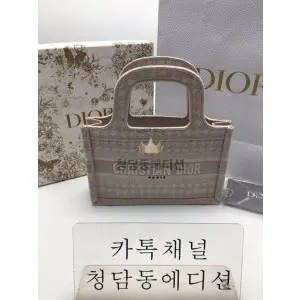 [정품동일가죽] 디올 북토트백 미니 최고퀄