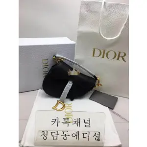 [정품동일가죽] 디올 새들백 미니 최고퀄