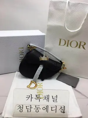 [정품동일가죽] 디올 새들백 미니 최고퀄
