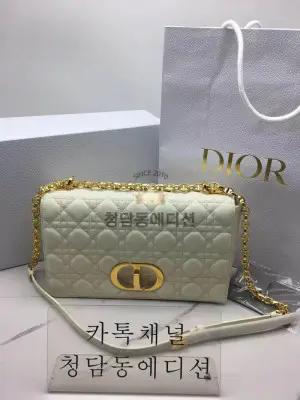[정품동일가죽] 디올 카로백 라지 최고퀄