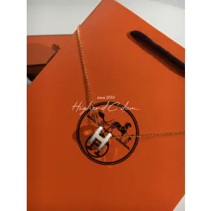 에르메스 팝아슈 목걸이 오리지널 사이즈 (컬러 로즈골드, 옐로우골드)