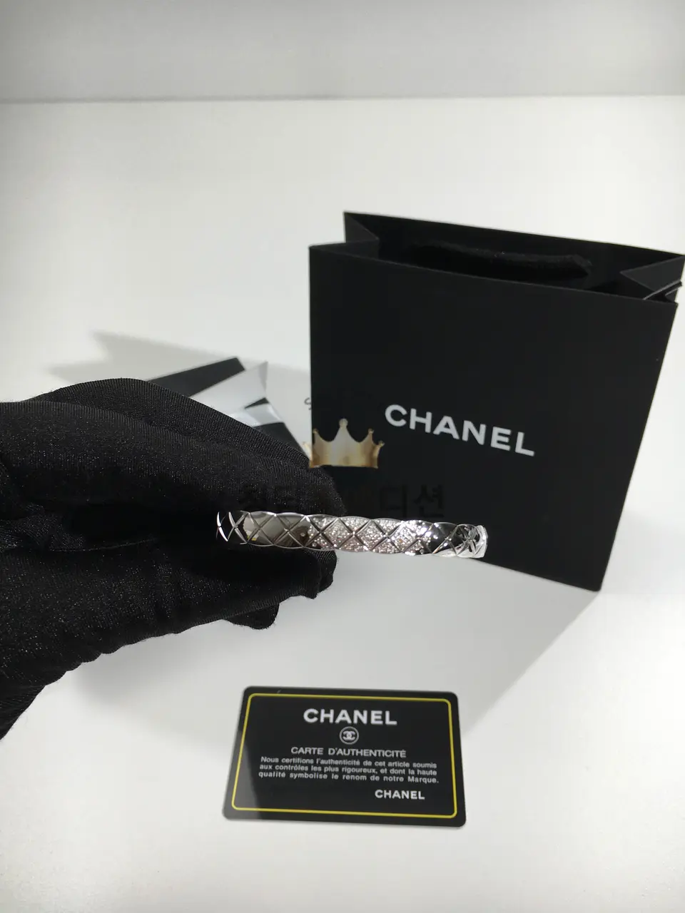 샤넬 코코 크러쉬 팔찌 17CM (컬러 옐로우골드, 화이트골드)