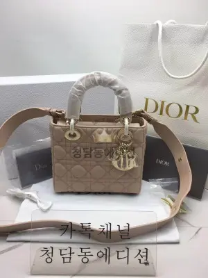 [정품동일가죽] 디올 레이디백 스몰 최고퀄