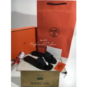 에르메스 오란 슬라이드 슬리퍼 스위프트 하이엔드급