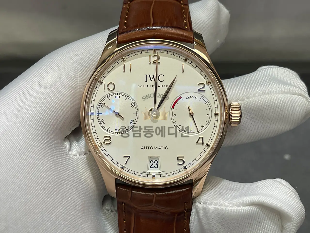 IWC 포르투갈 시리즈 흰판 IW500703