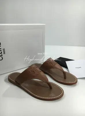 셀린느 쪼리 (컬러 브라운, 블랙)
