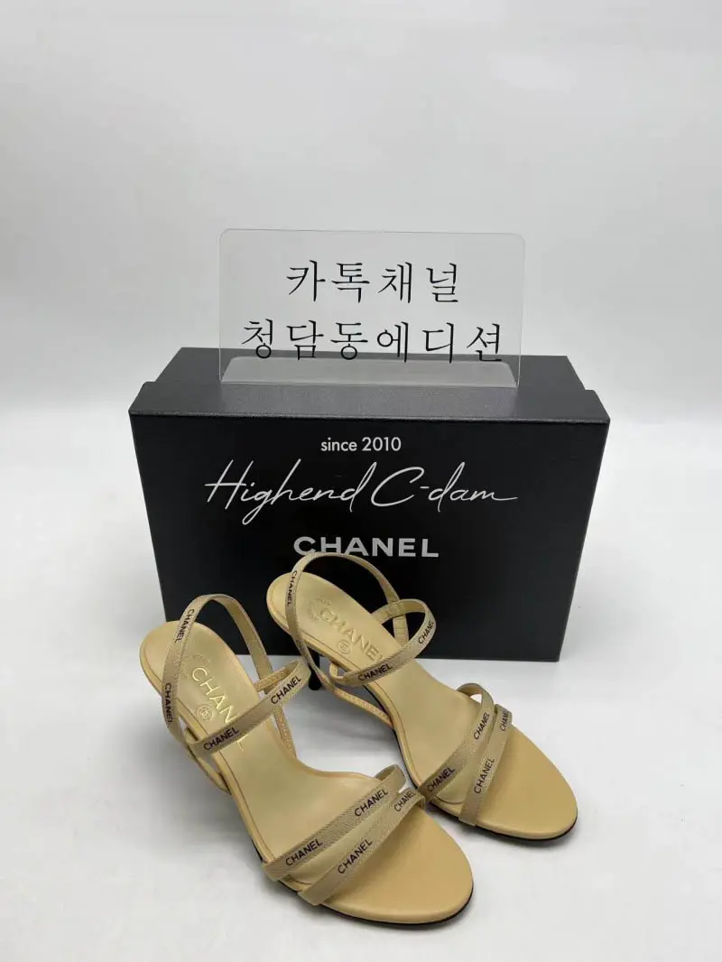 샤넬 샌들 힐 (3COLOR)
