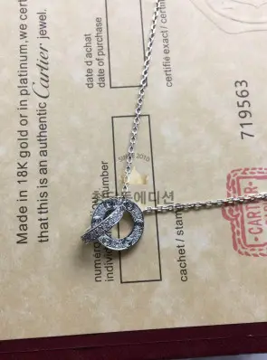 까르띠에 cartier 러브 다이아 목걸이 (3COLOR)