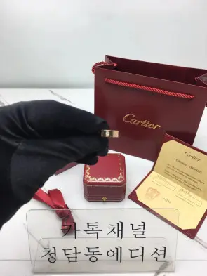 까르띠에 다이아 러브 링 (컬러 로즈골드) 클래식 사이즈