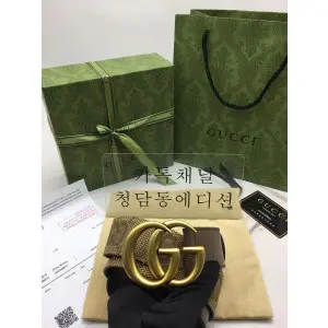 구찌 벨트 (버클 4.0CM) (2COLOR)
