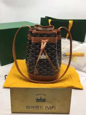 고야드 쁘띠플로 버킷백