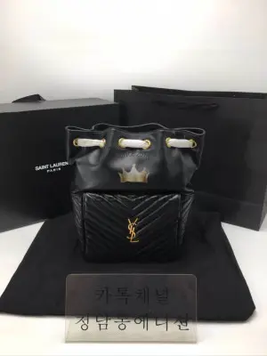 생로랑 라메 백팩 품672609 (ZP동일 가죽)