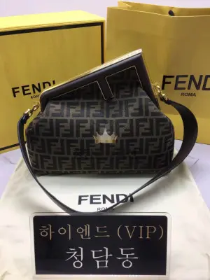 펜디 패브릭 퍼스트백