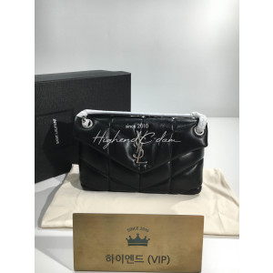 생로랑 루루 푸퍼백 스몰 (체인컬러 은장) (하이엔드급)