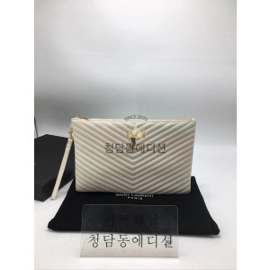 생로랑 모노그램 마틀라세 클러치백 라지 440222 (하이엔드급)
