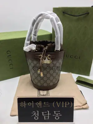 구찌 1955 홀스빗 스몰 버킷백 637115