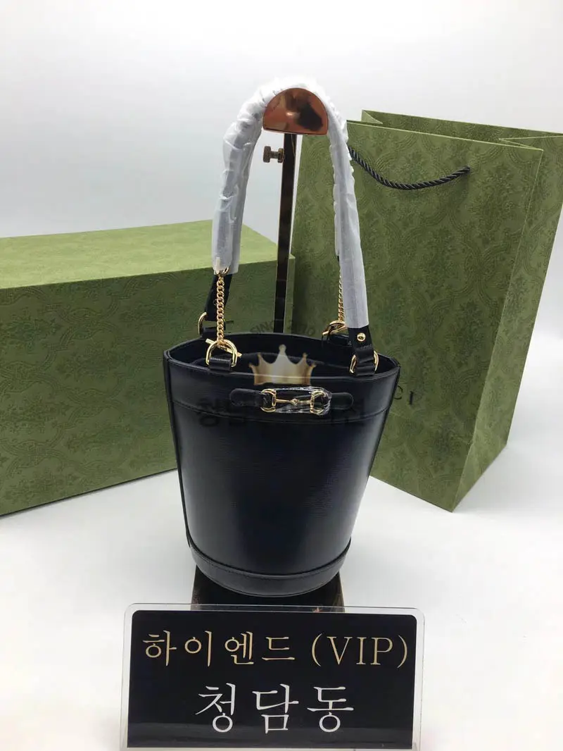 구찌 1955 홀스빗 스몰 버킷백 637115