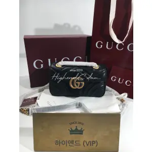 구찌 마몬트 마틀라세 미니 숄더백 446744 / 22CM