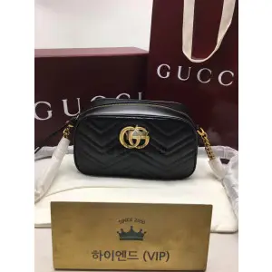구찌 마몬트 마틀라세 숄더백 스몰 447632 / 24CM