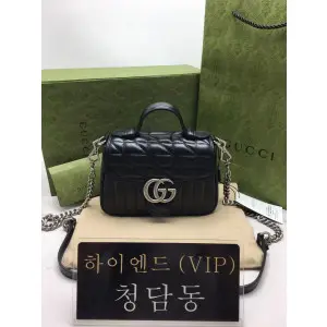 구찌 마몬트 미니 탑핸들 숄더백 547260