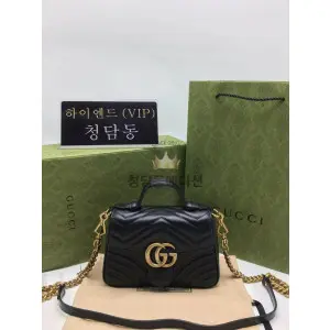 구찌 마몬트 미니 탑핸들 숄더백 547260
