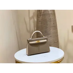 에르메스 미니 켈리백 올수공 2세대 커스텀 컬러 매칭 