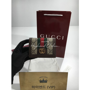 구찌 오피디아 GG 카드 케이스 반지갑 523155