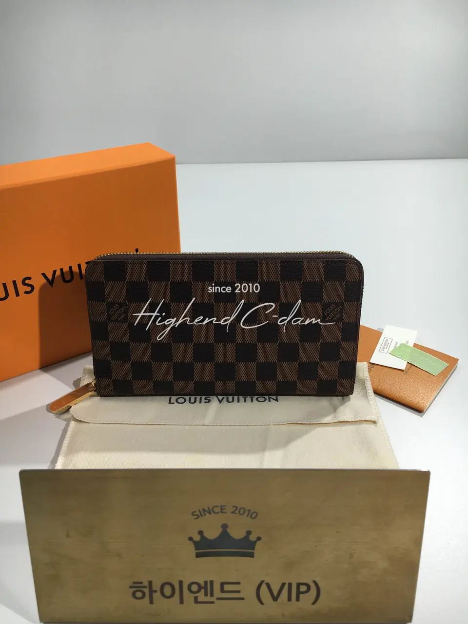 루이비통 루이비통 지피 오거나이저 N60003 장지갑