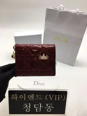 디올 까나쥬 페이던트 반지갑