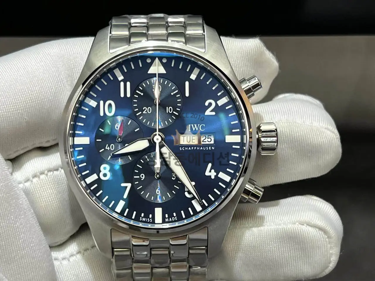 IWC 파일럿 크로노 청판 어린왕자